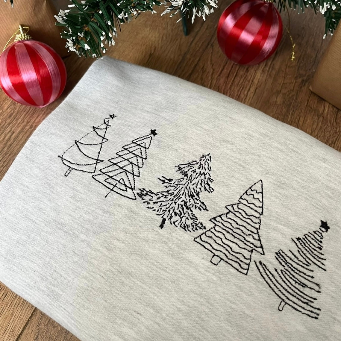 Christmas Tree Christmas Sweatshirt - more colours available