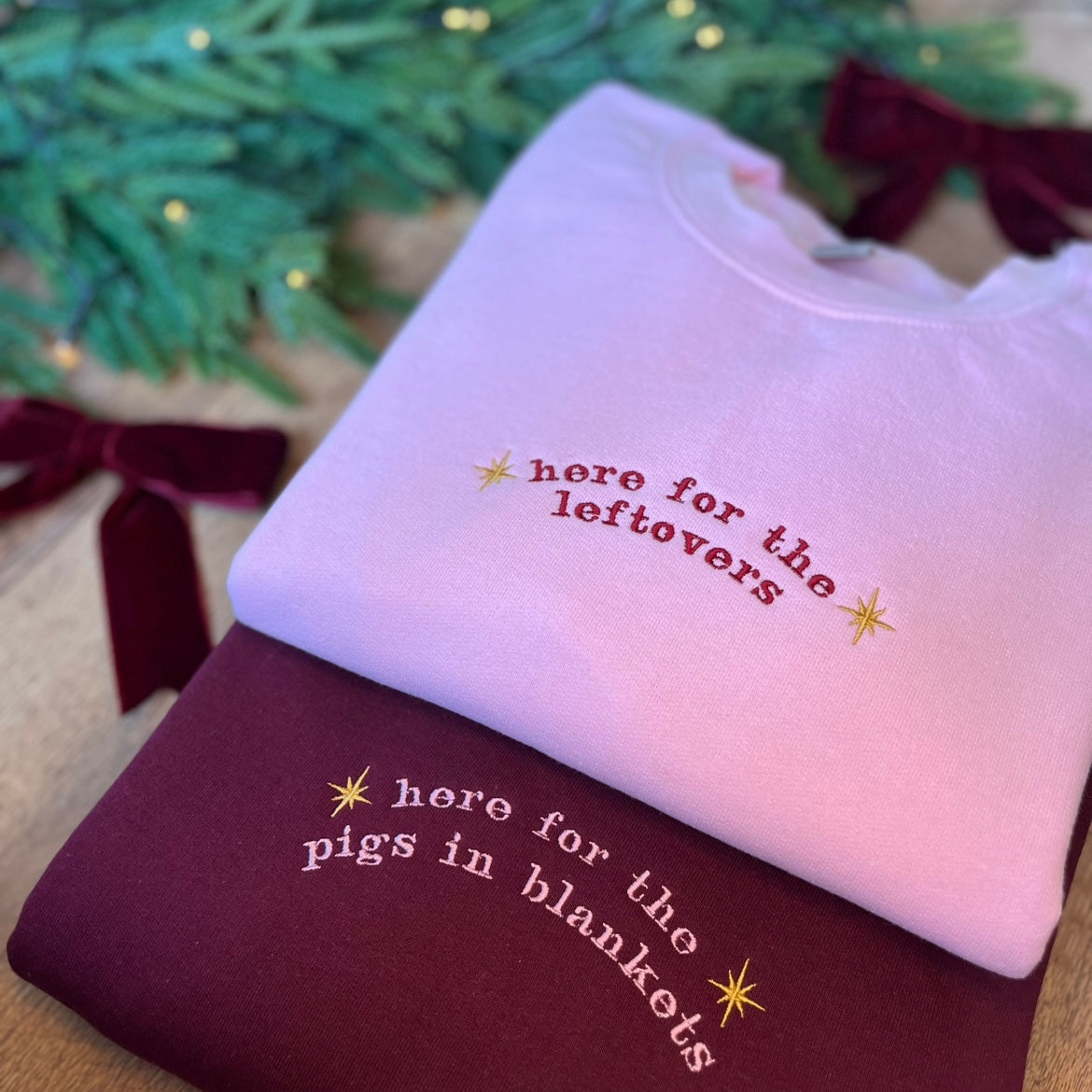 Here for the Picky Bits Custom Embroidered Christmas Jumper