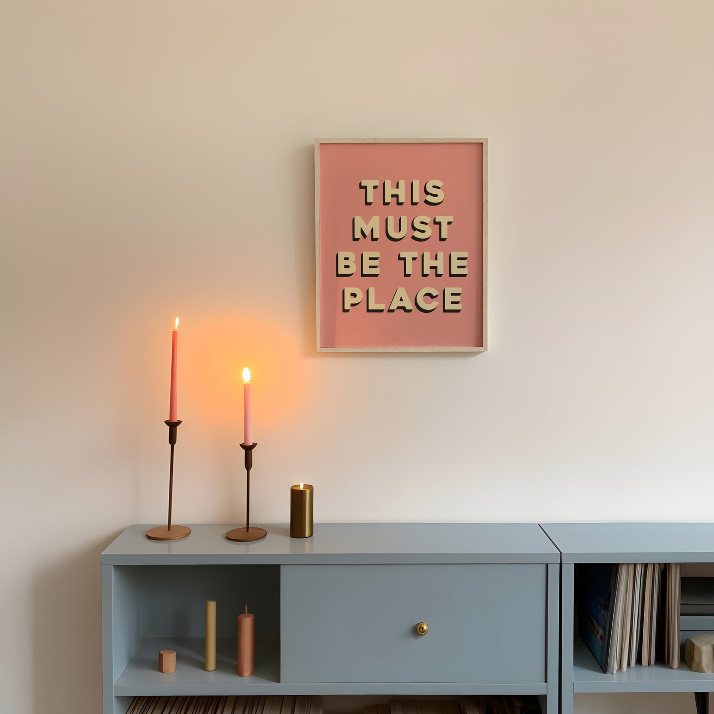 This Must Be The Place Print Poster