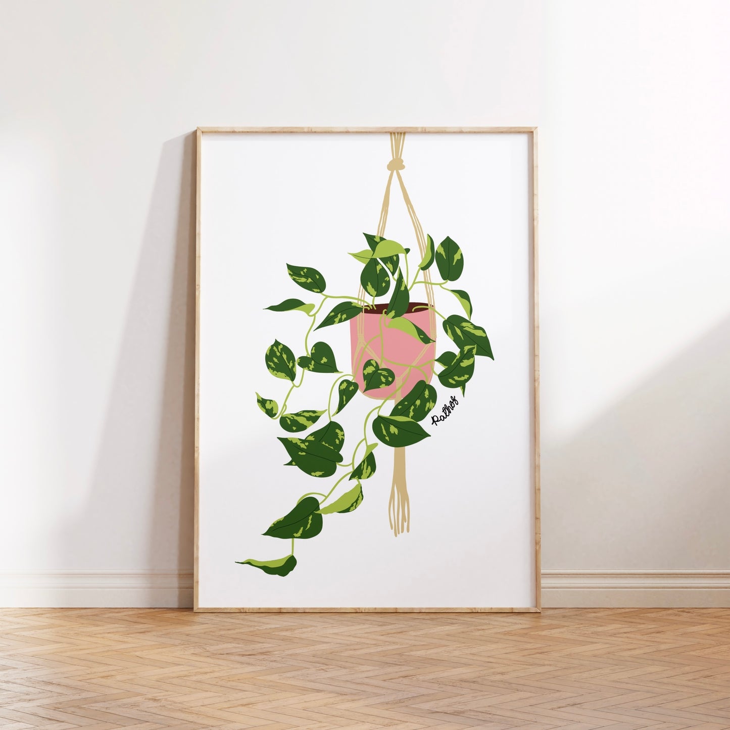 Golden Pathos Print Poster