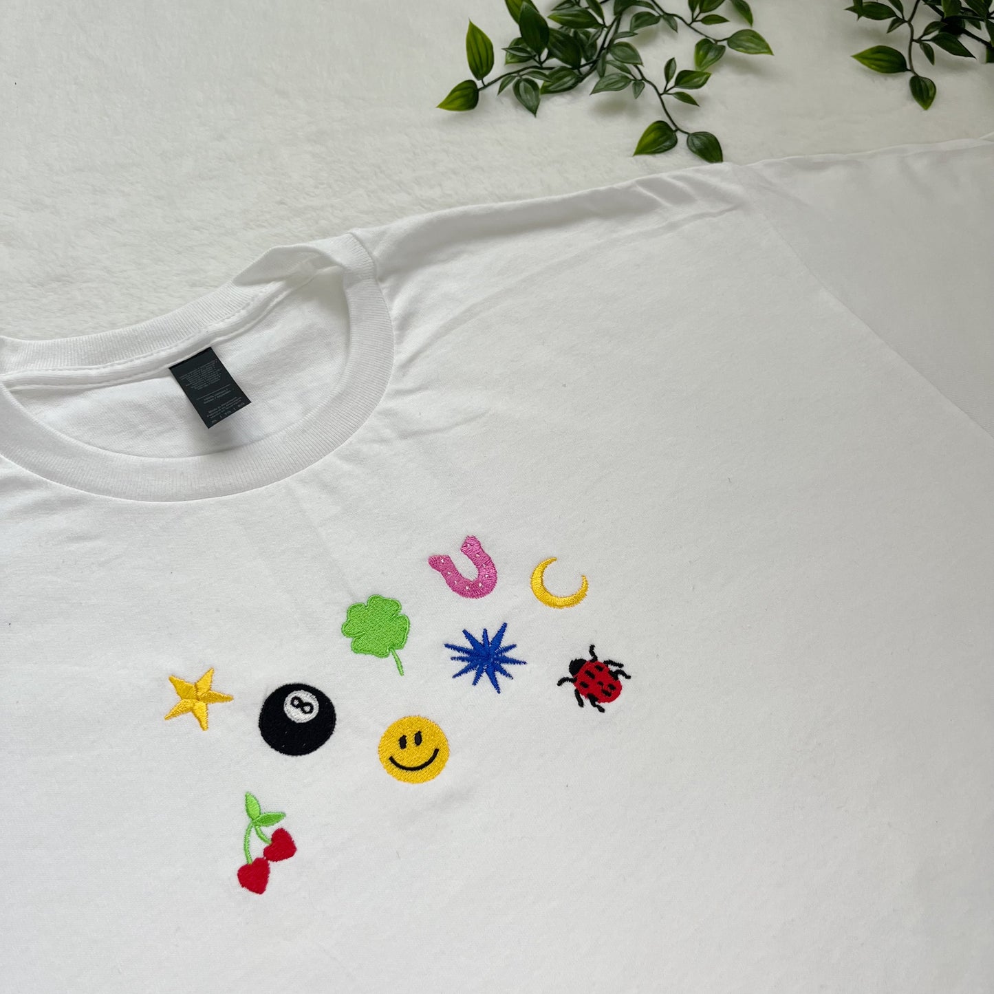 Doodle Bug Embroidered T-shirt