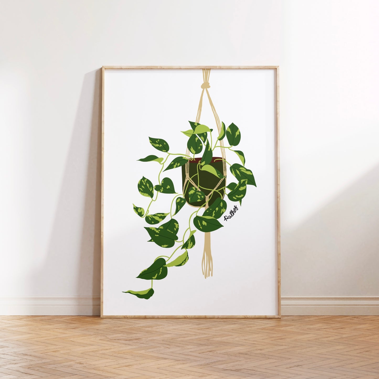 Golden Pathos Print Poster