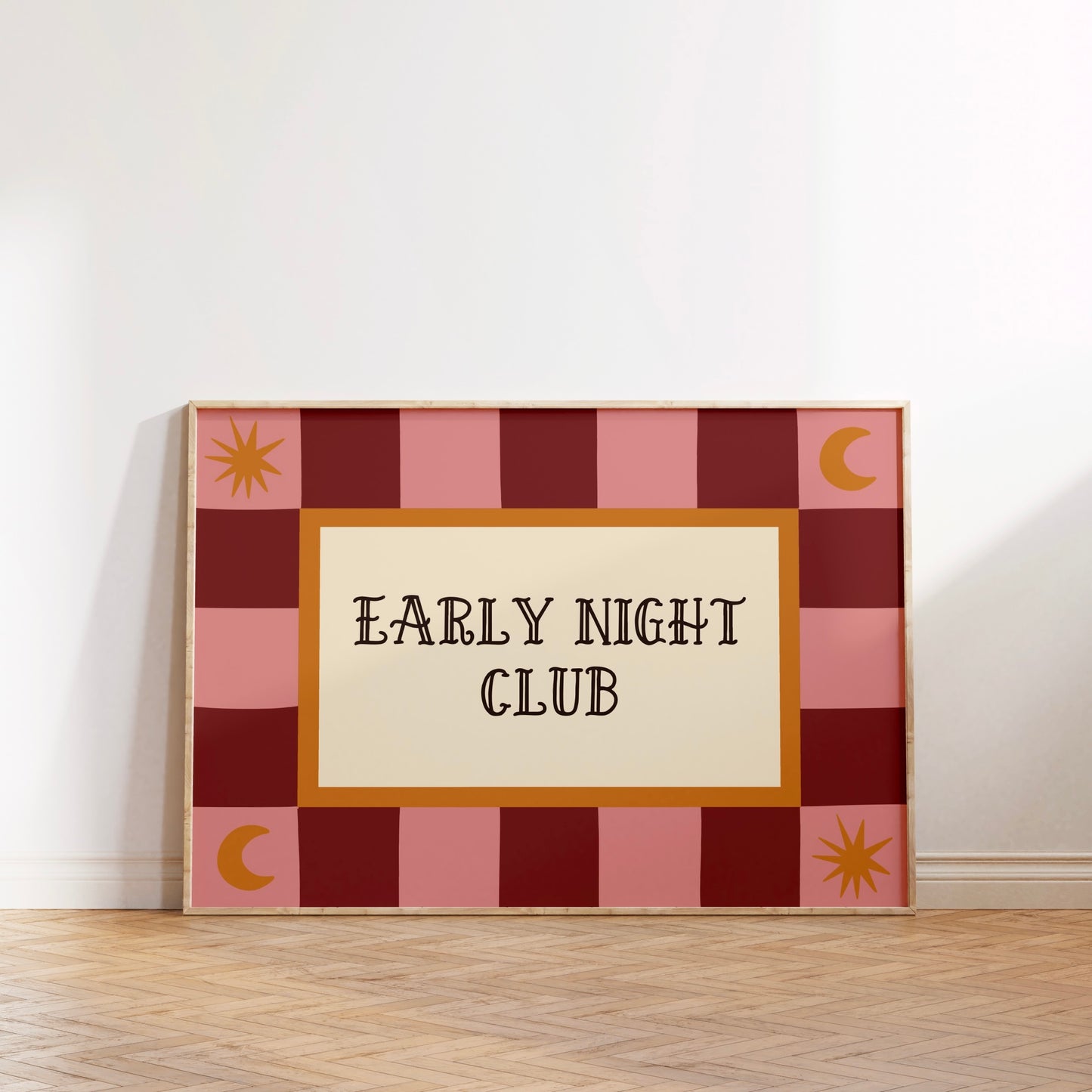 Early Night Club Print Poster