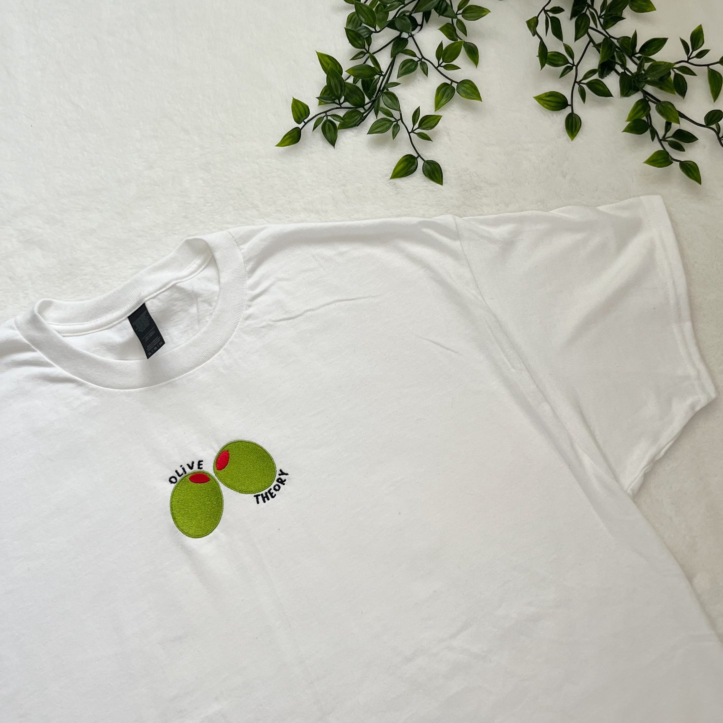 Olive Theory Embroidered T-shirt