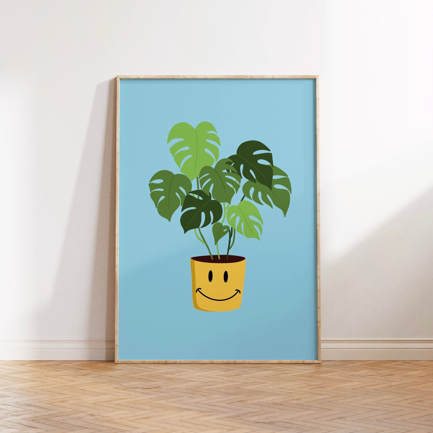 Monstera Deliciosa Print Poster