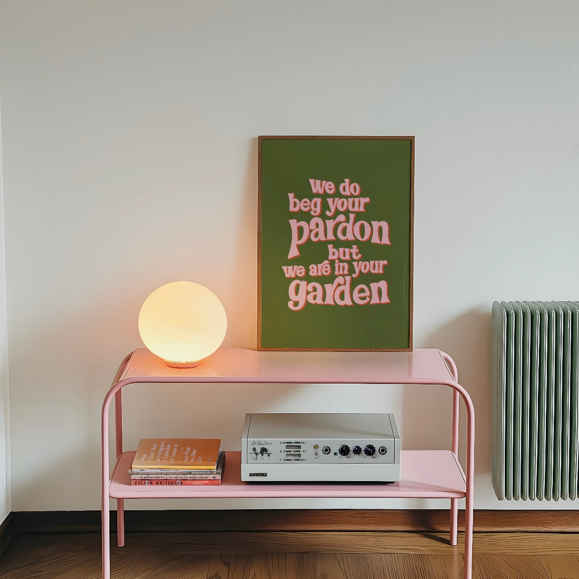 Theft and Shrubbery Print Poster