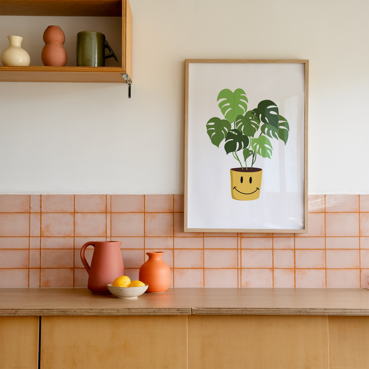 Monstera Deliciosa Print Poster