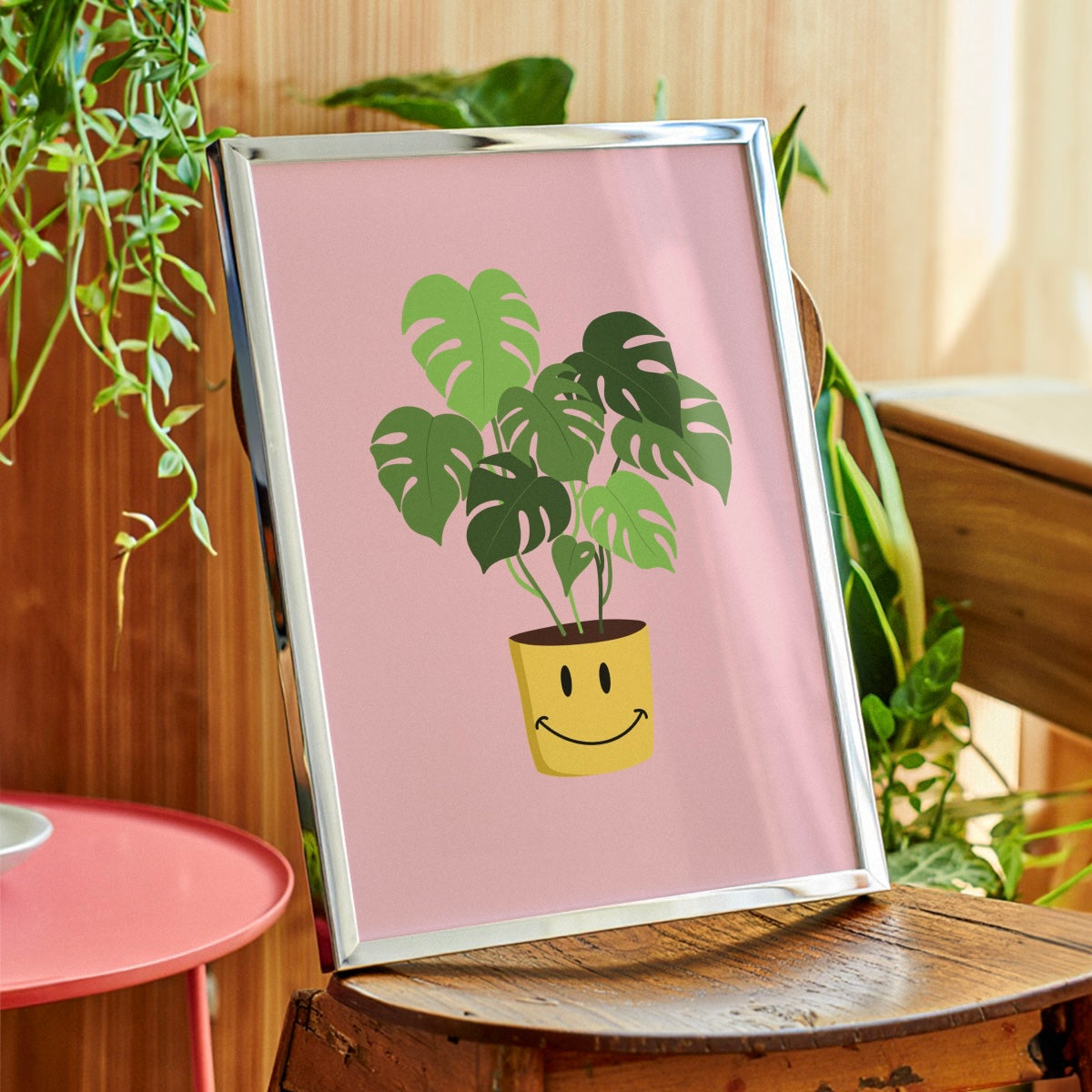 Monstera Deliciosa Print Poster