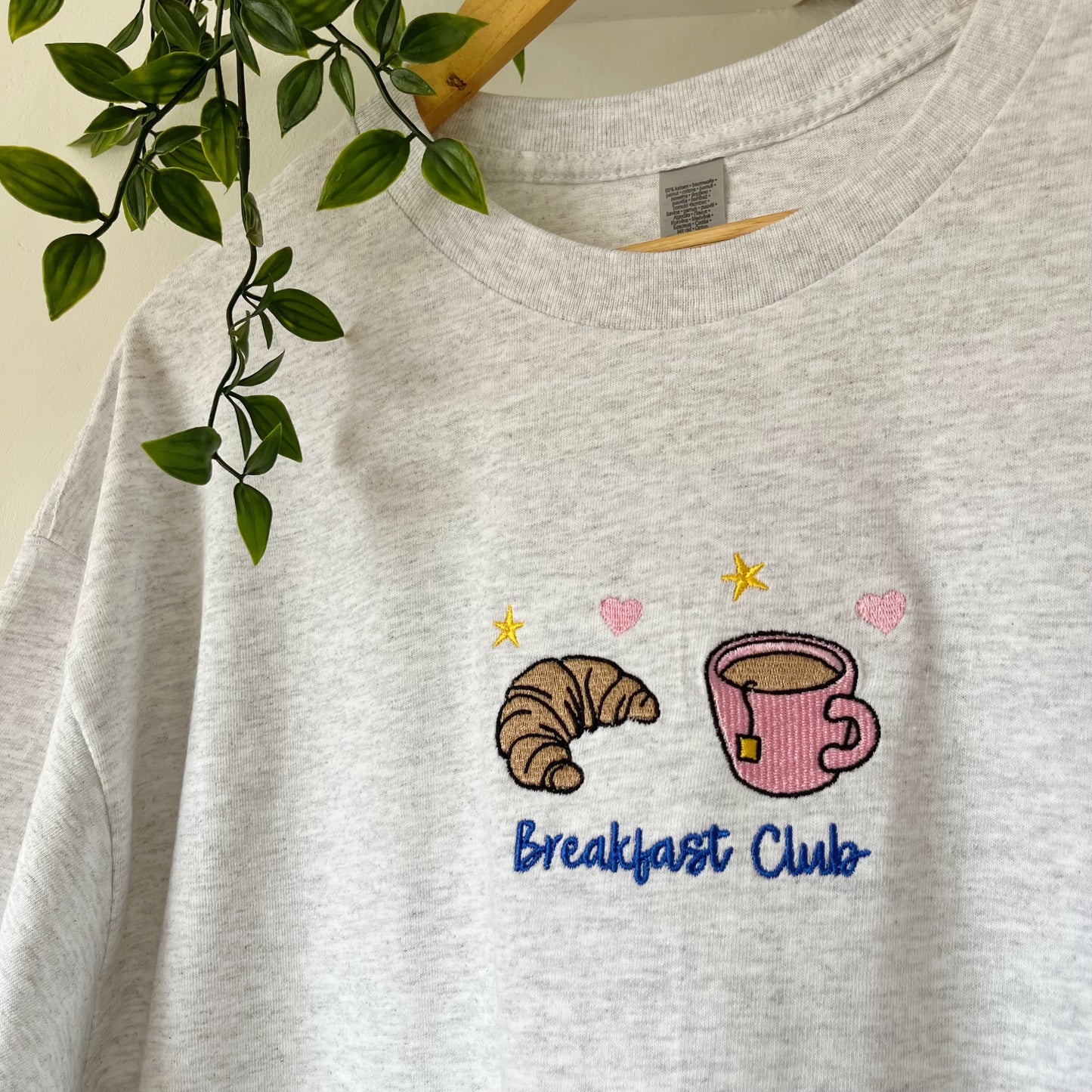 Breakfast Club Embroidered T-shirt