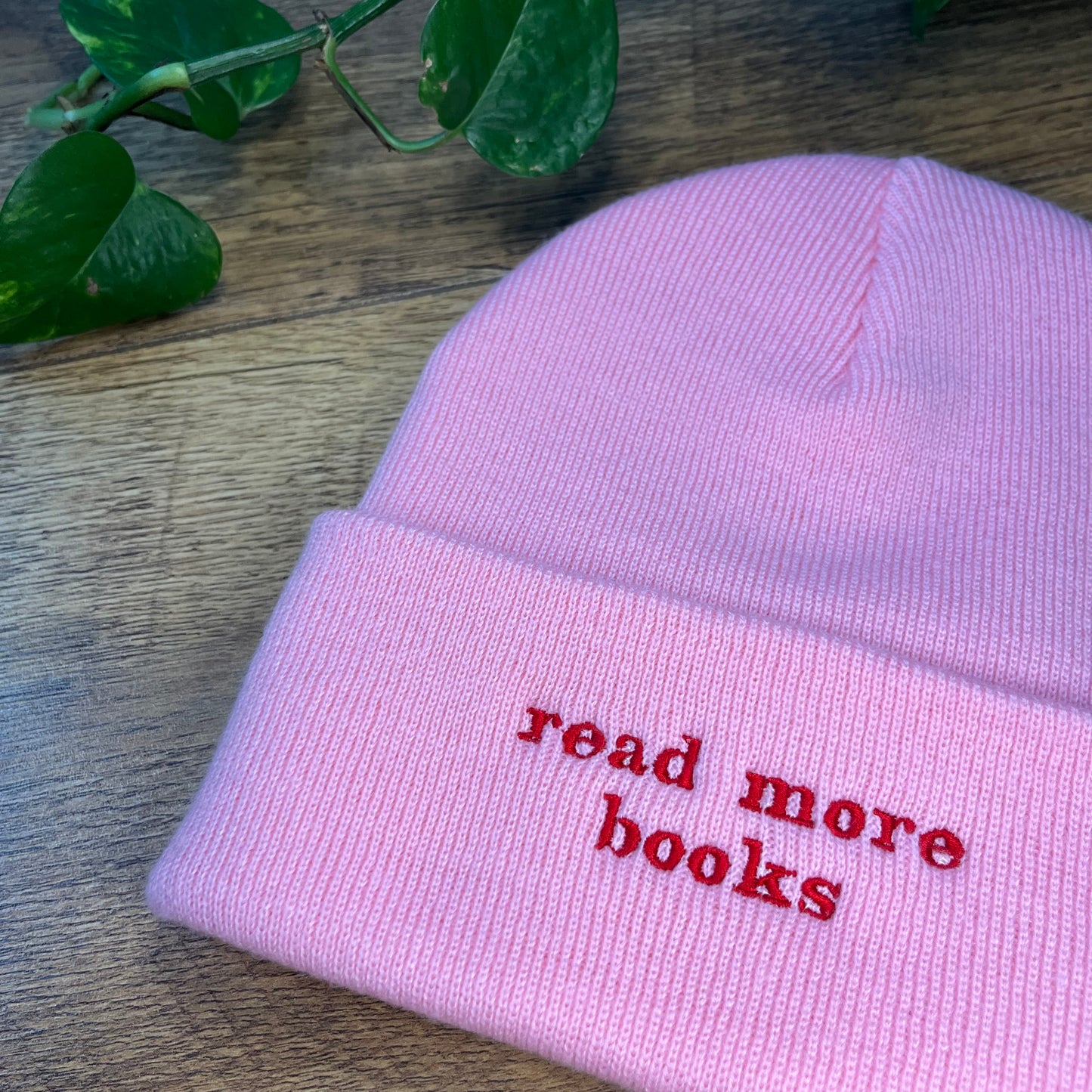 Read more books Embroidered Knitted Hat Beanie
