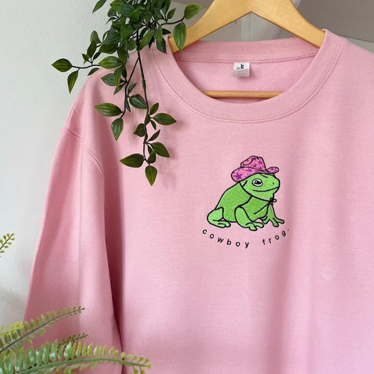 Cowboy Frog Sweatshirt - more colours available