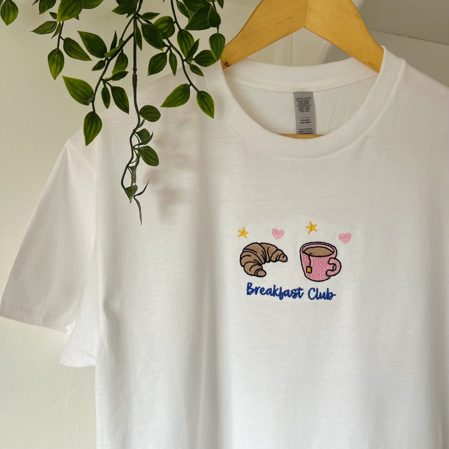 Breakfast Club Embroidered T-shirt