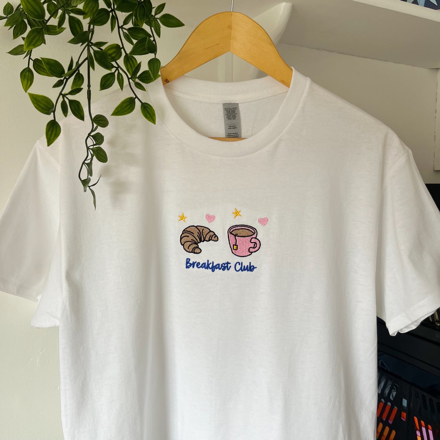 Breakfast Club Embroidered T-shirt