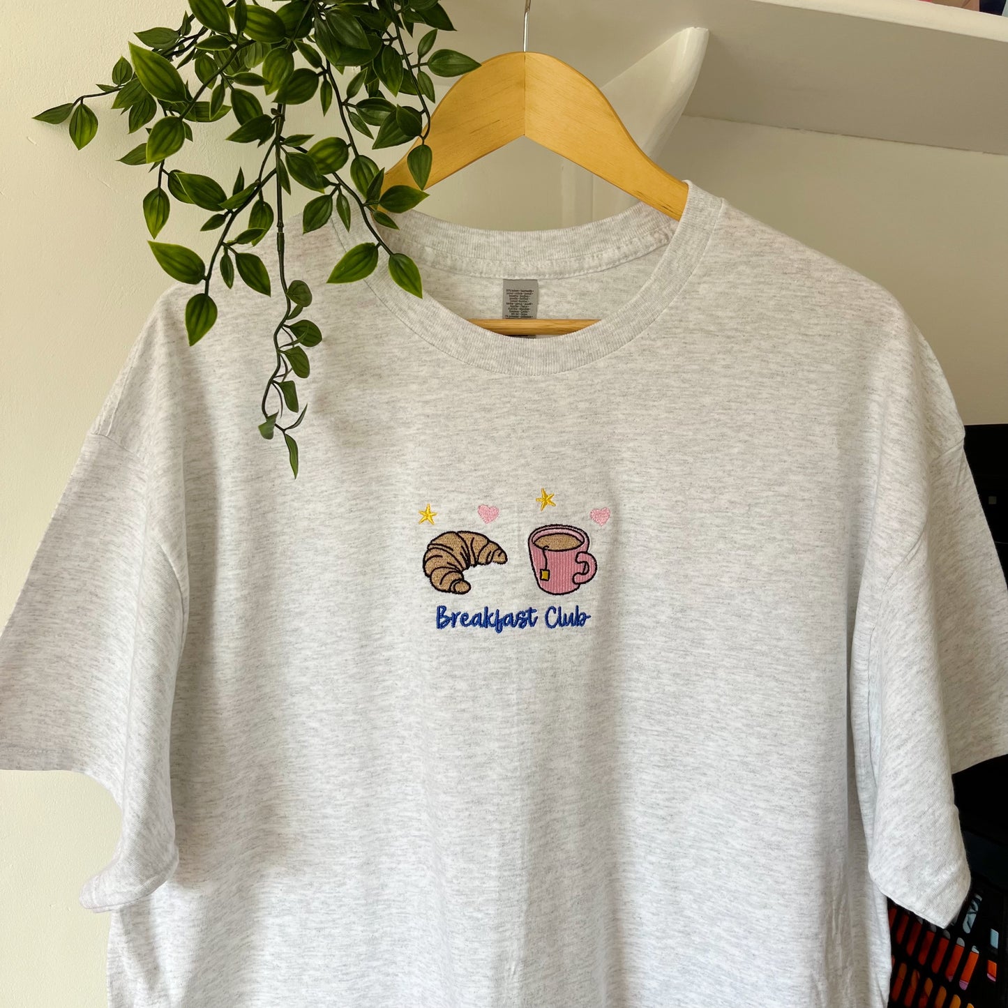 Breakfast Club Embroidered T-shirt