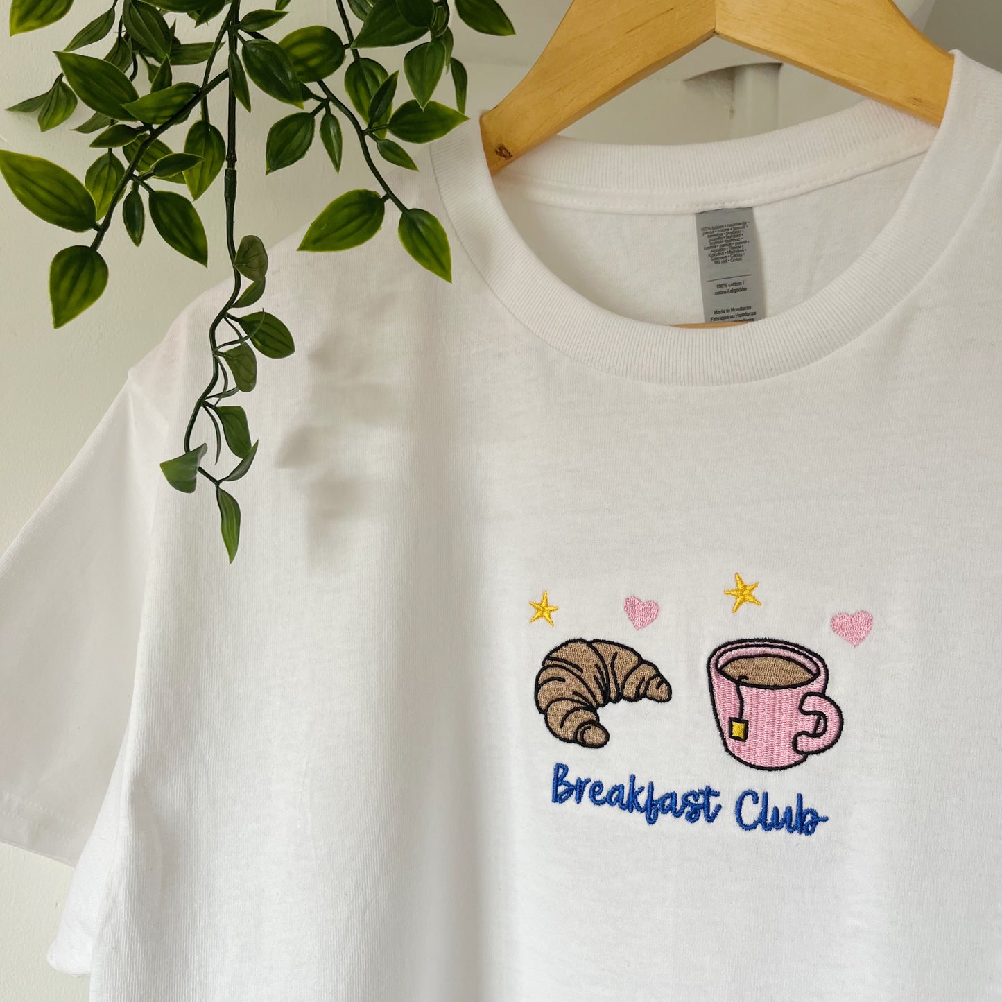 Breakfast Club Embroidered T-shirt