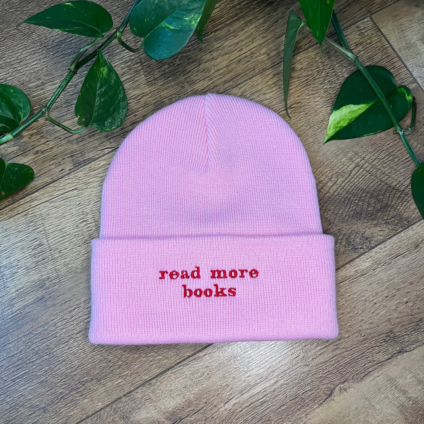 Read more books Embroidered Knitted Hat Beanie