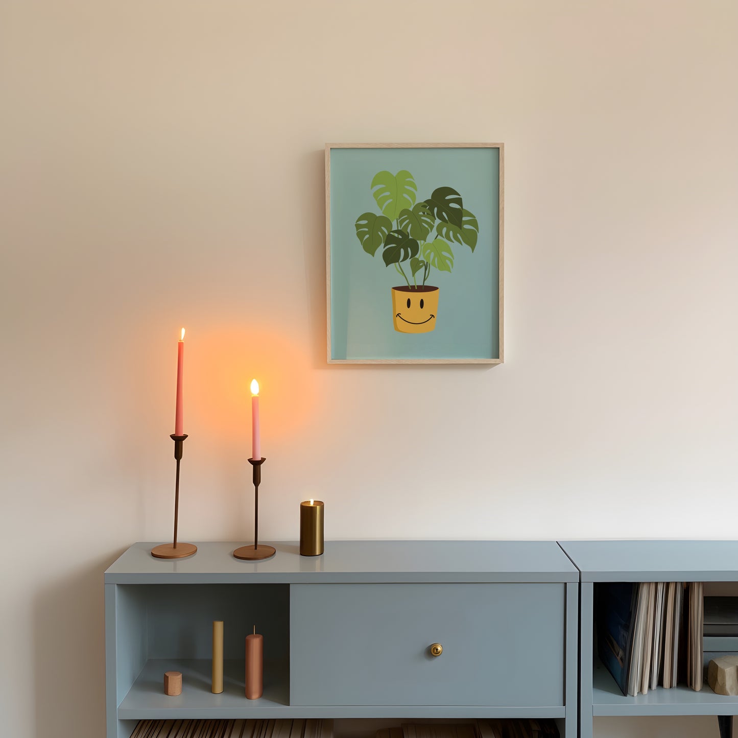 Monstera Deliciosa Print Poster