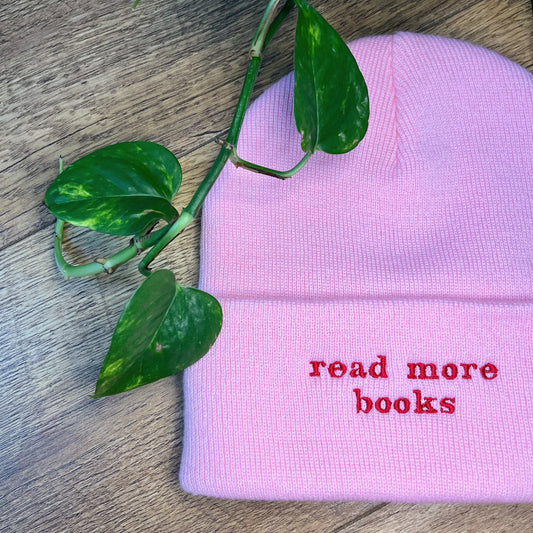 Read more books Embroidered Knitted Hat Beanie